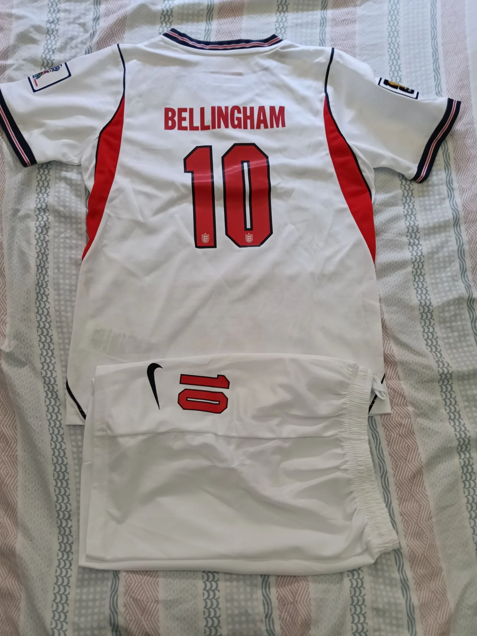 Conjunto de niño selección inglesa 10 años